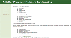 Desktop Screenshot of abetterpruning.com